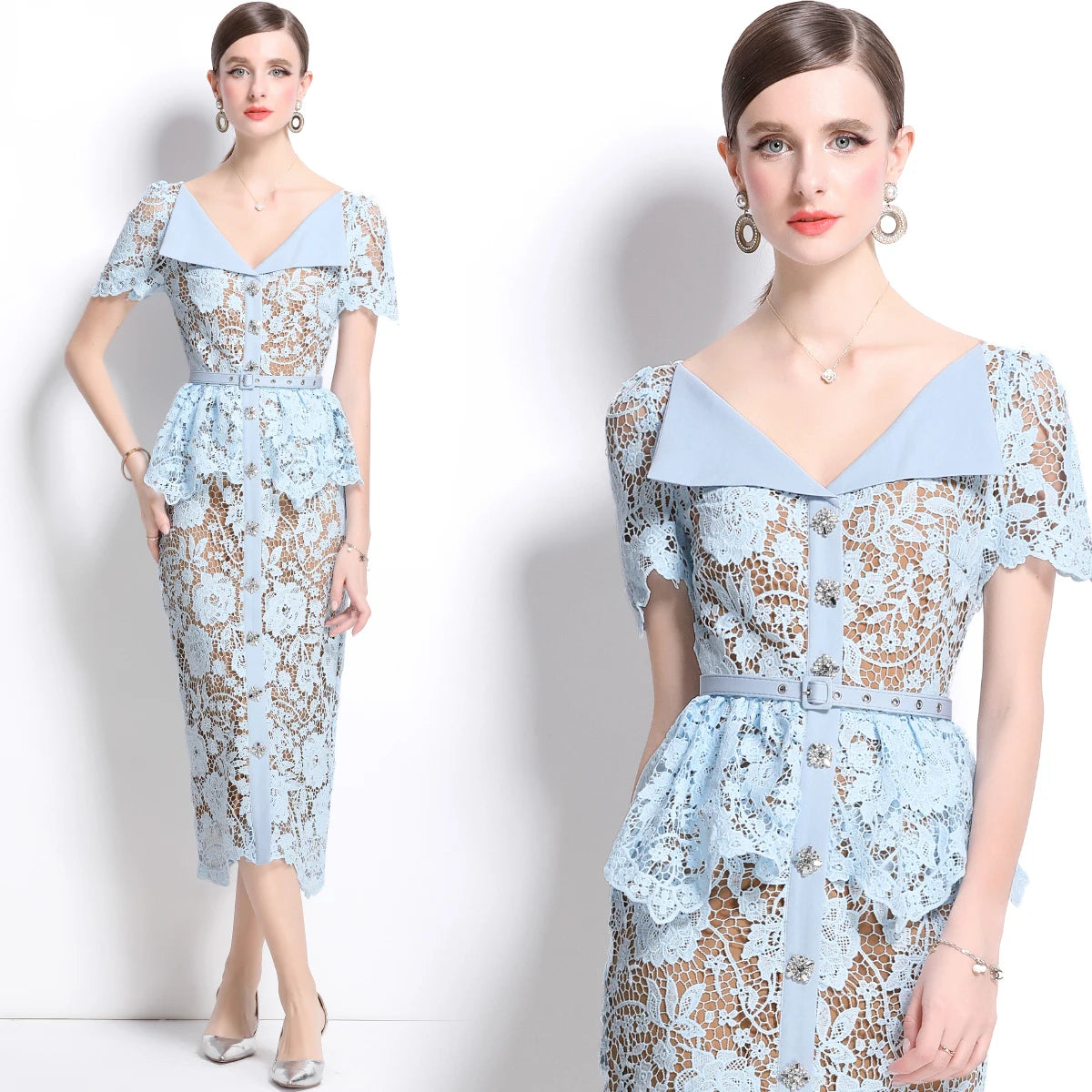 Embroidery dress