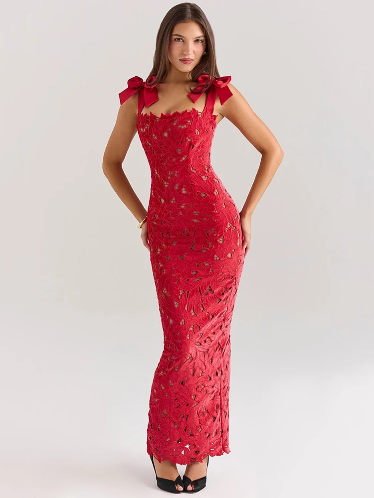 Bows Lace Dress