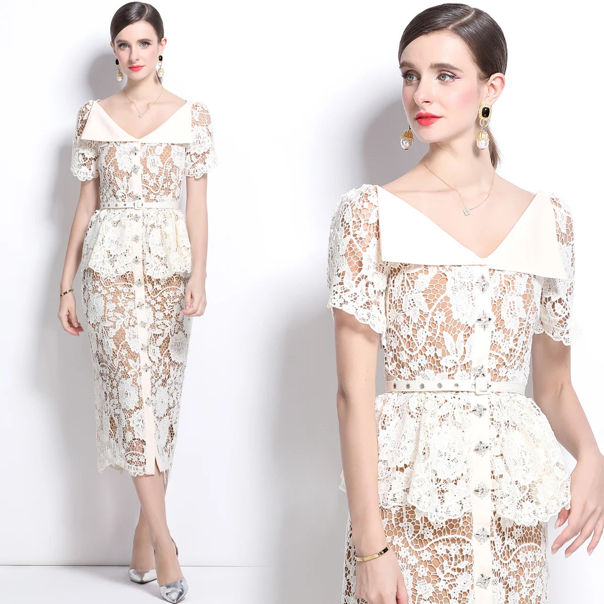 Embroidery dress