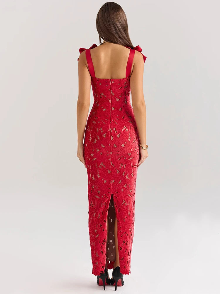 Bows Lace Dress
