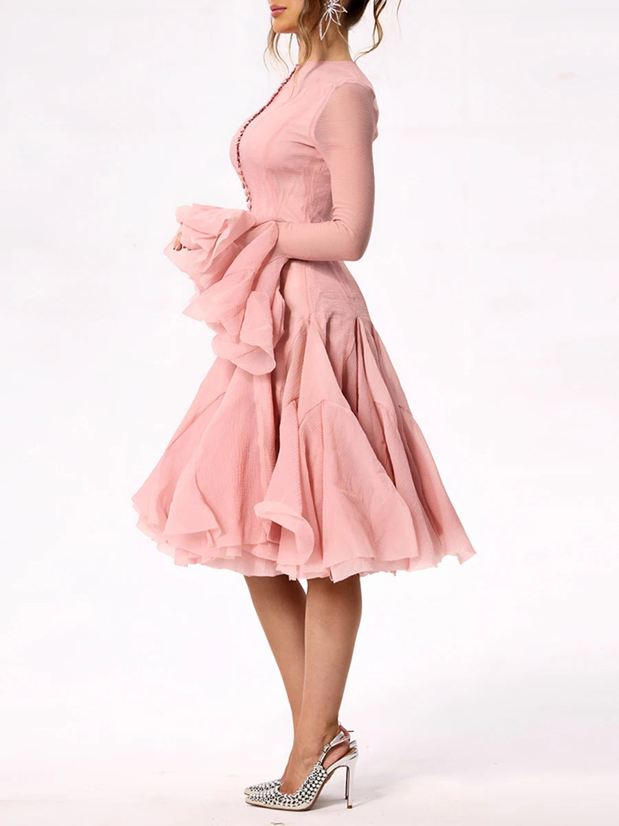 Ruffles Elegant Dresses