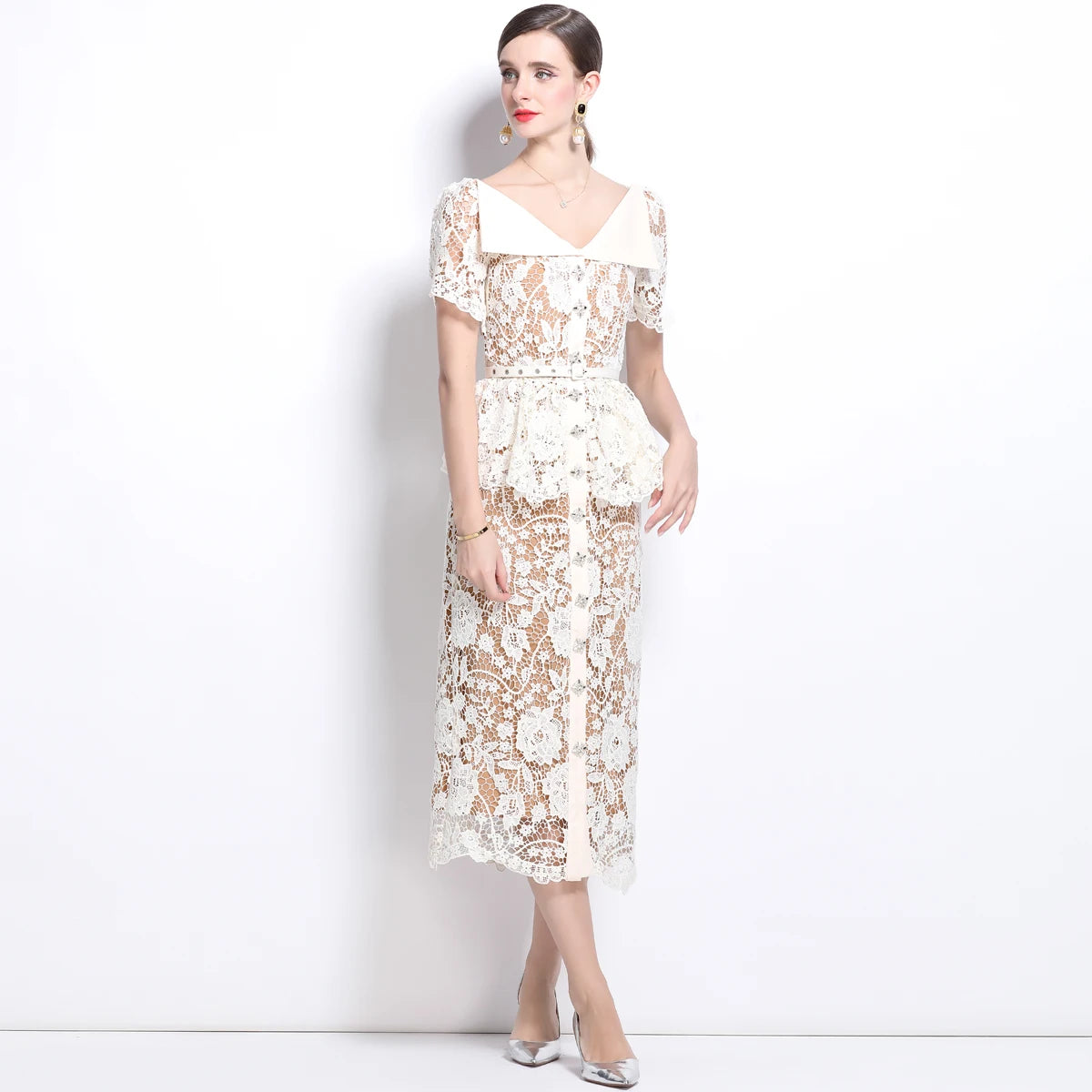 Embroidery dress