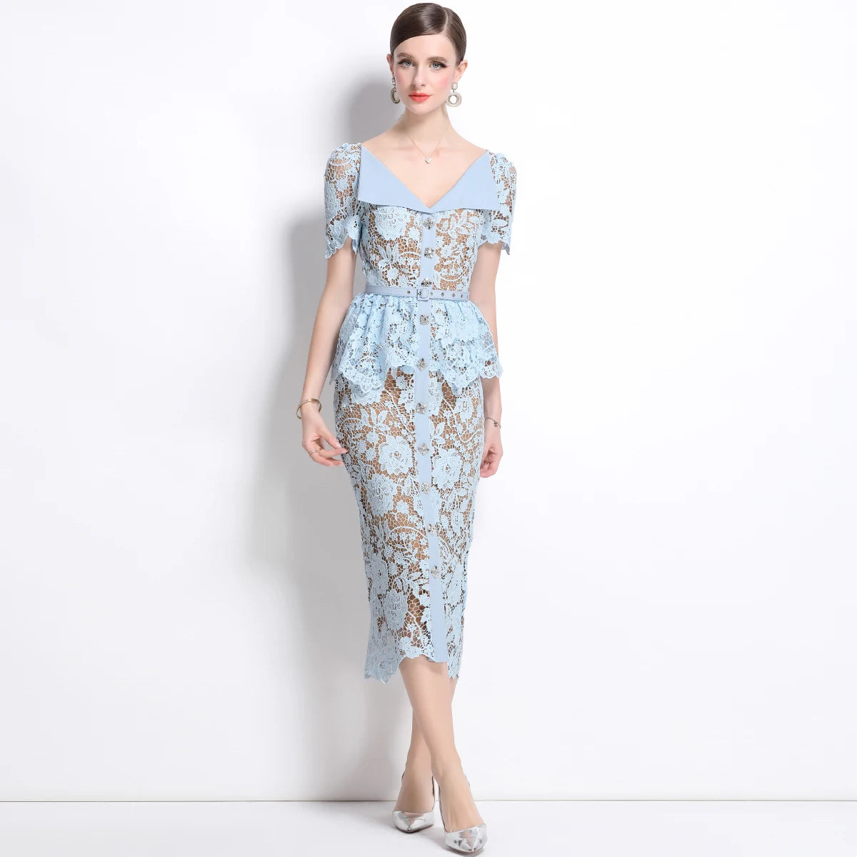Embroidery dress