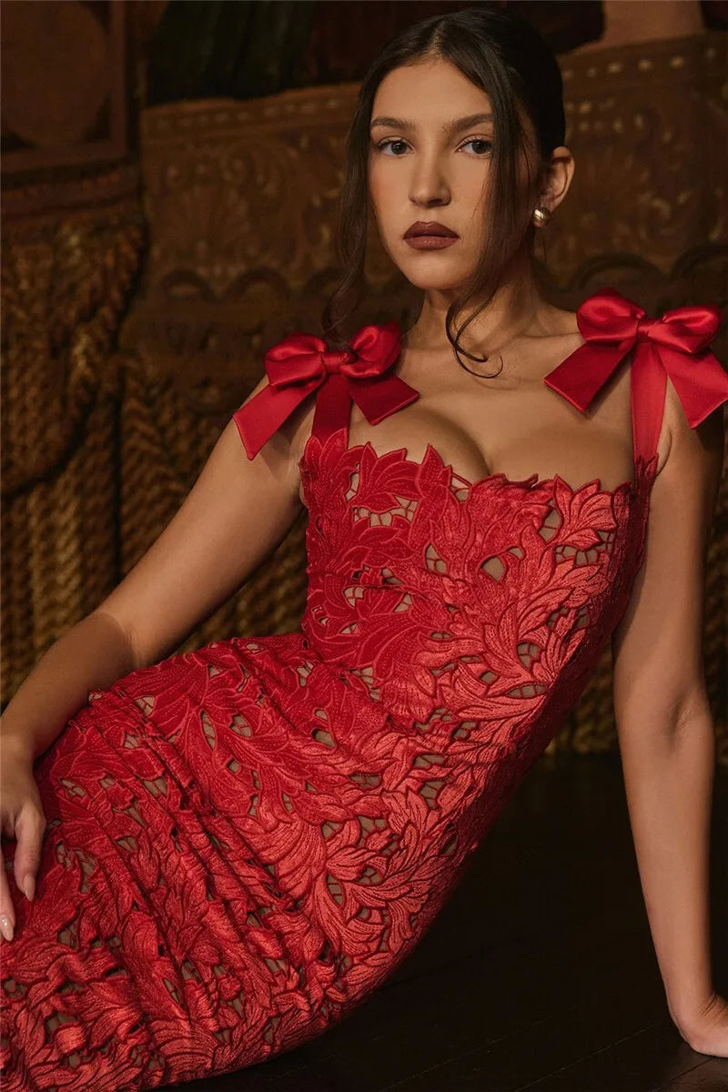 Bows Lace Dress