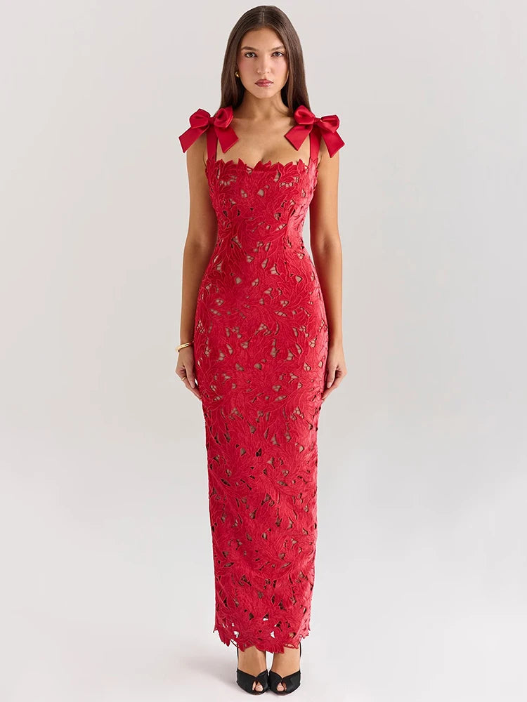 Bows Lace Dress