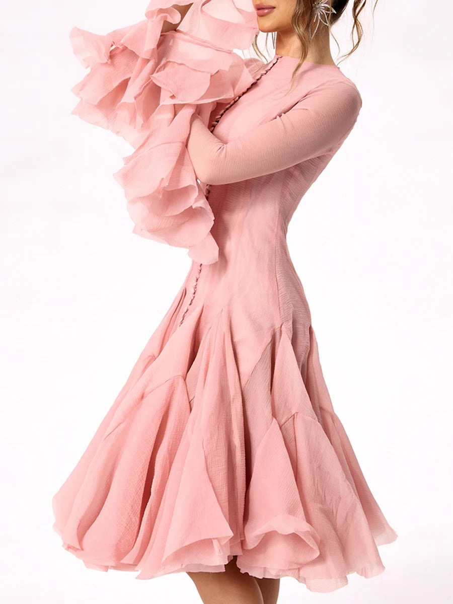 Ruffles Elegant Dresses