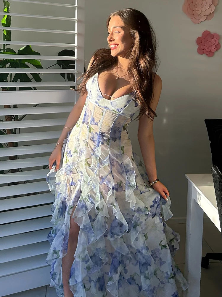 Floral Printing Dresses