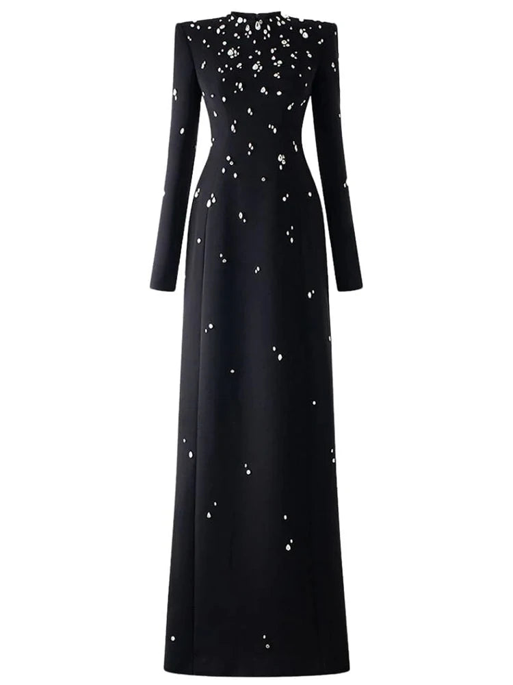 Diamonds Long Maxi Dress