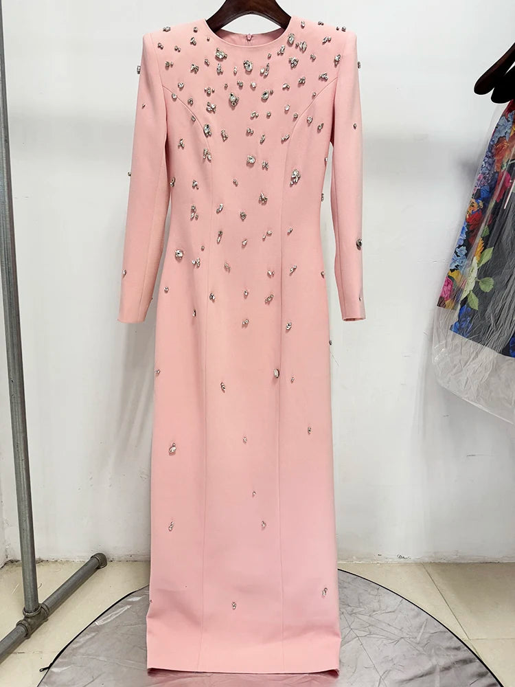 Diamonds Long Maxi Dress